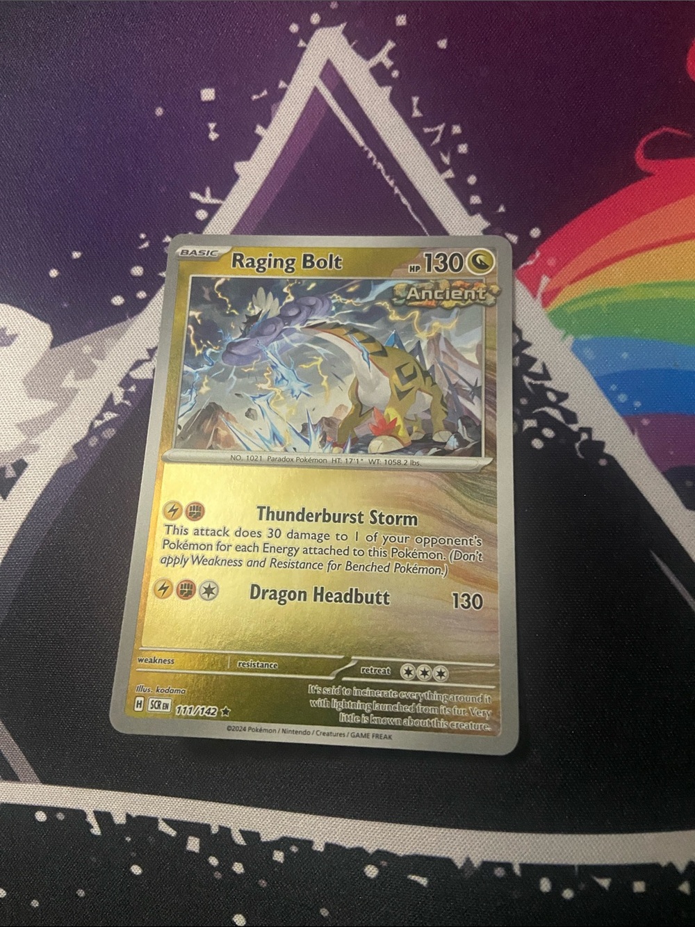 Raging Bolt Rev Holo (111/142) Scarlet & Violet: Stellar Crown